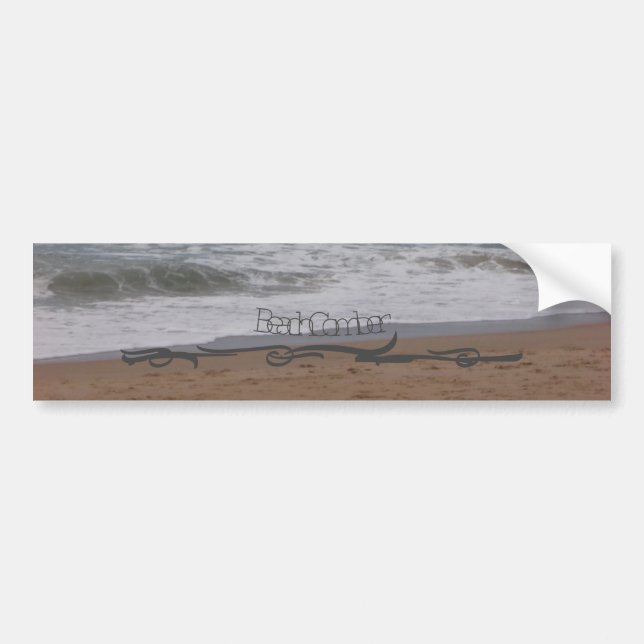 Bumper Sticker  BeachComber design style  (Front)