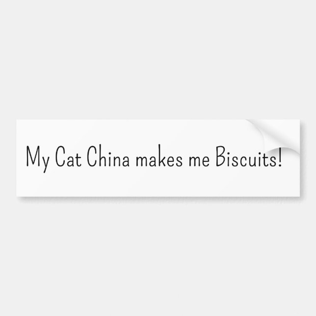 Bumper Sticker Biscuits  (Front)
