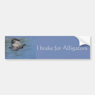 Bumper Sticker brake for Alligators