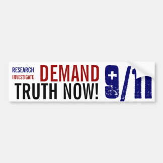 Bumper Sticker DEMAND 9/11 TRUTH NOW!