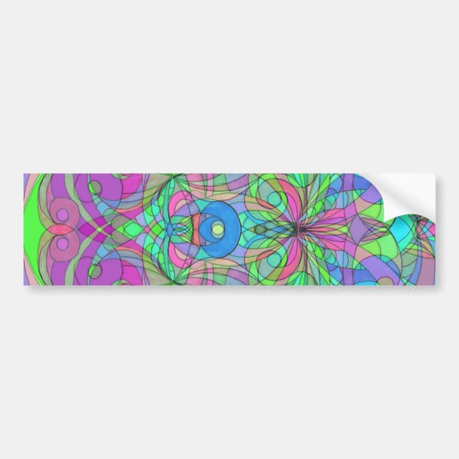 Bumper Sticker Ethnic Style (Front)
