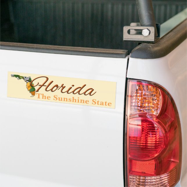 Bumper Sticker - FLORIDA (On Truck)