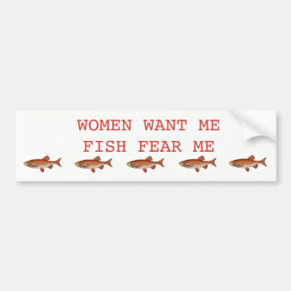 BUMPER STICKER FOR THE FISHERMAN