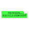 Bumper Sticker---GO GREEN........RECYCLE CONGRESS!