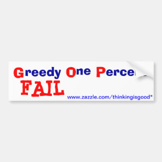 Bumper Sticker - GOP - FAIL