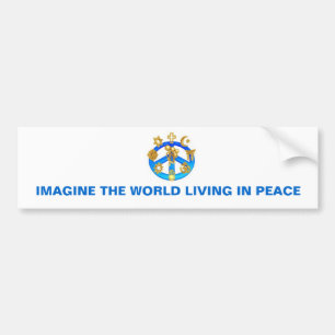BUMPER STICKER ~  PEACE