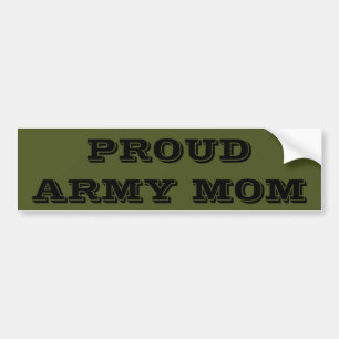 Bumper Sticker Proud Army Mum