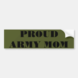 Bumper Sticker Proud Army Mum