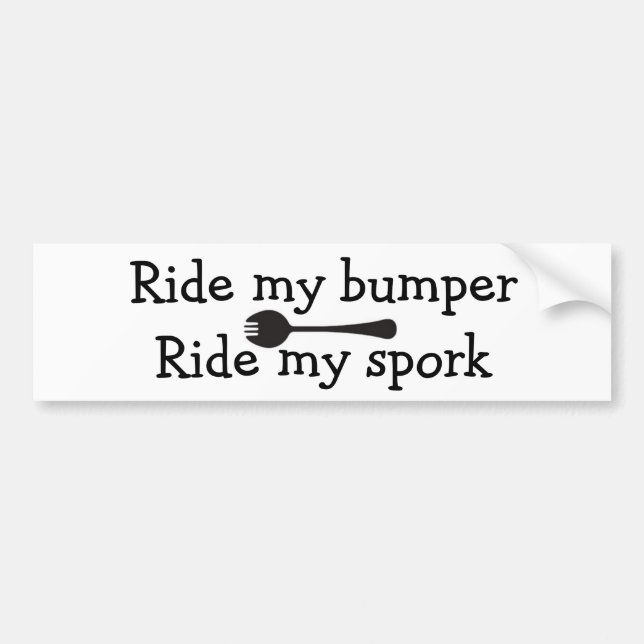 Bumper Sticker Spork (Front)
