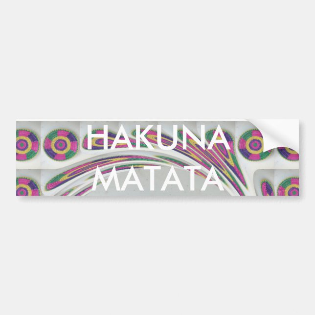 Bumper Sticker Template (Front)