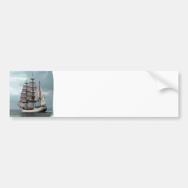 Bumper Sticker Template - Customised (Front)