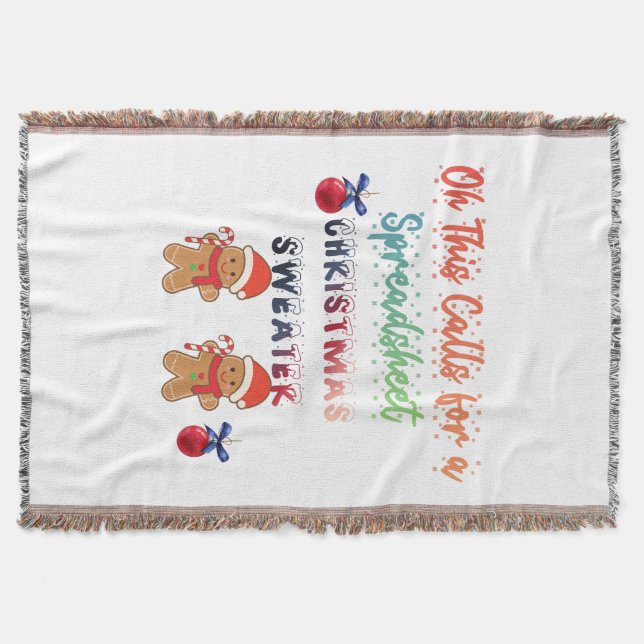 Bumper Sticker Throw Blanket (Front)
