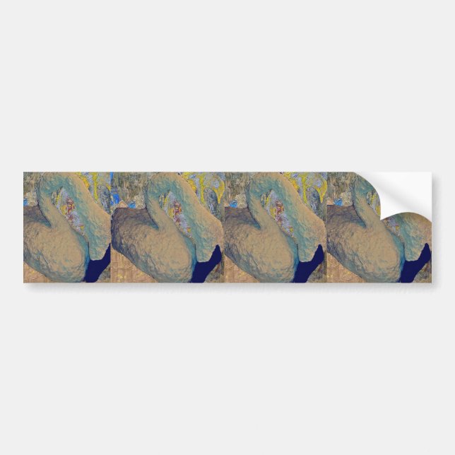 Bumper Sticker Trumpeter Swans (Front)