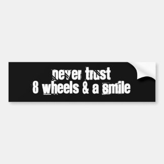 Bumper Sticker: Wheels Bumper Sticker