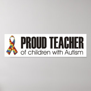 bumper teacher autism 1 poster