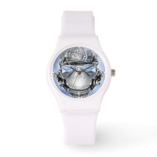 Bumper White Silicon Watch