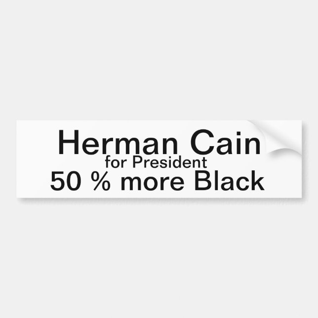 bumpersticker bumper sticker (Front)