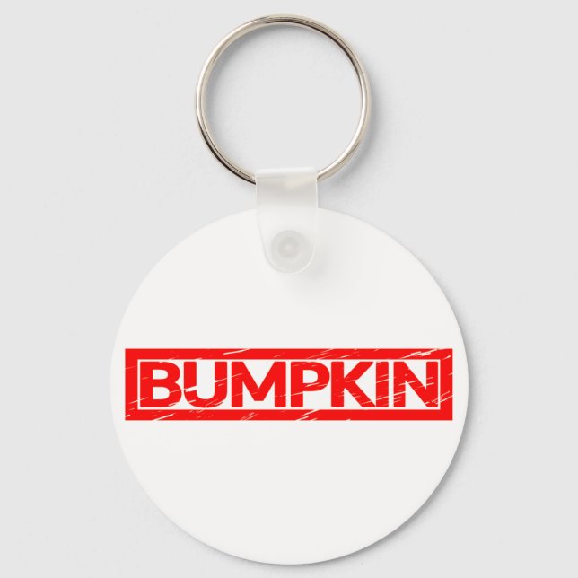 Bumpkin Stamp Key Ring (Front)