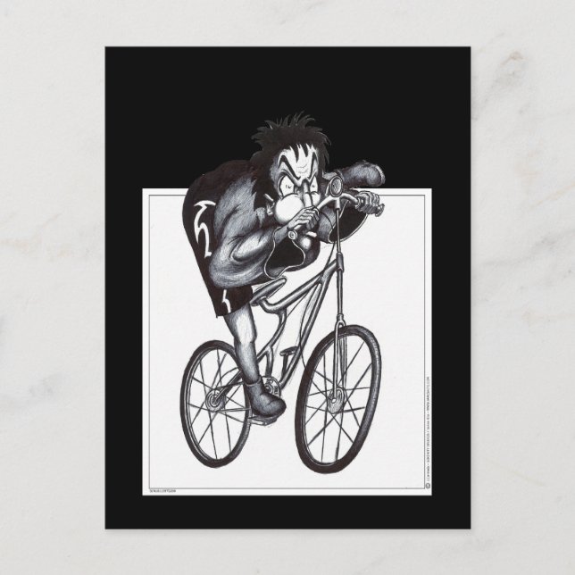 Bumpy Ride Postcard (Front)