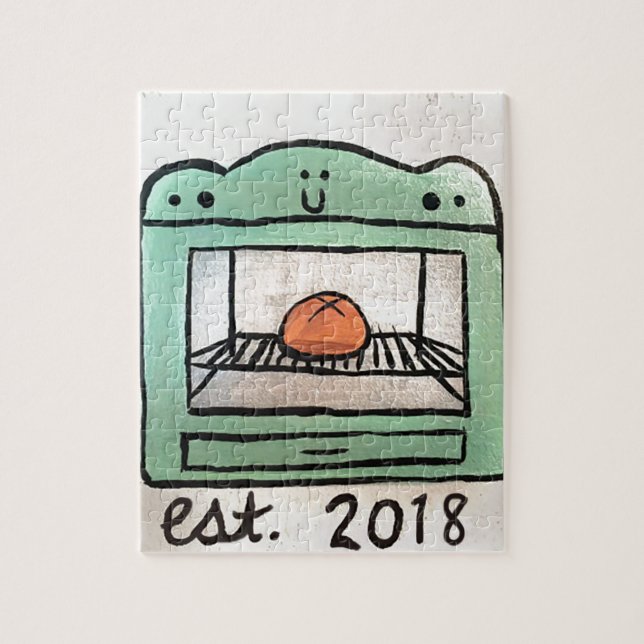Bun in the oven 2018 jigsaw puzzle (Vertical)