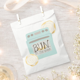 Bun in the Oven Baby Shower Favour Bag
