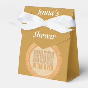 Bun in the Oven Baby Shower Favour Box