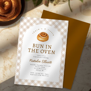 Bun In The Oven Baby Shower Invitation
