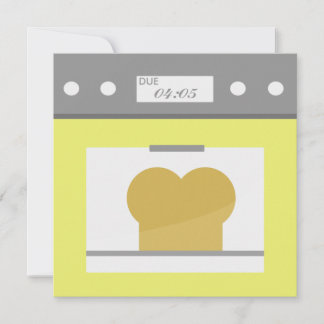 Bun in the Oven Invitation