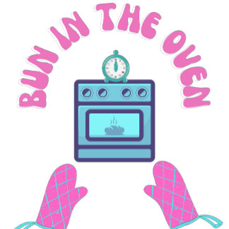 Bun In The Oven Pregnant Mothers T-Shirt
