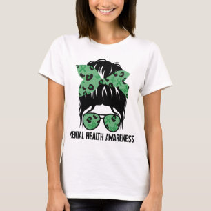 Bun Mental Health Awareness Mental Health Problems T-Shirt