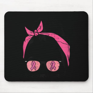 Bun Pink Ribbon Survivor Breast Cancer Awareness W Mouse Pad