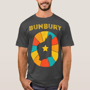 Bunbury Western Australia Vintage Distressed Souve T-Shirt