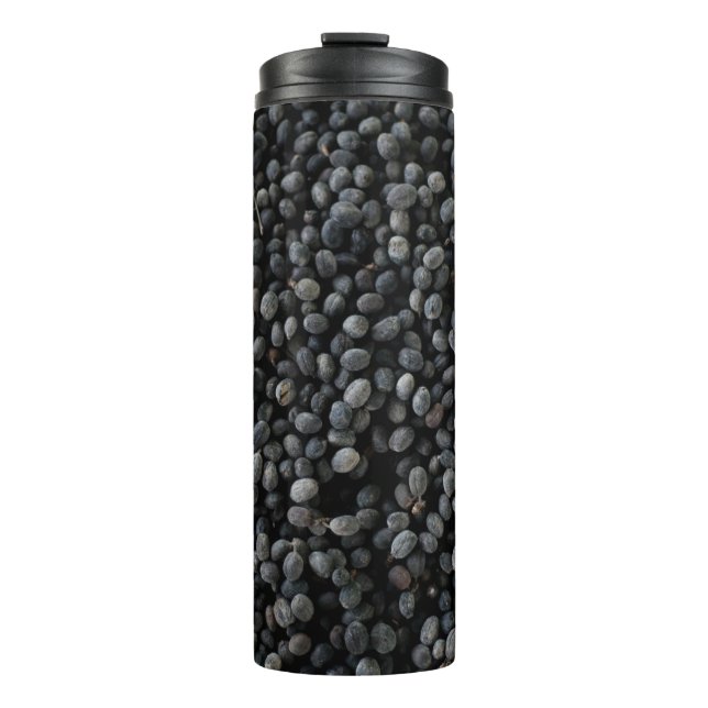 Bunch of black beans thermal tumbler (Front)