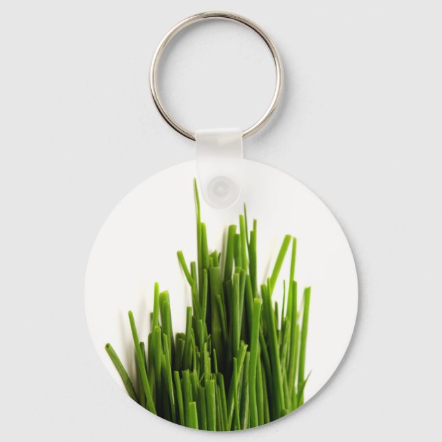 Bunch of chives key ring (Front)