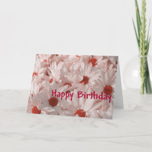 Bunch of Daisies Happy Birthday Greeting Card
