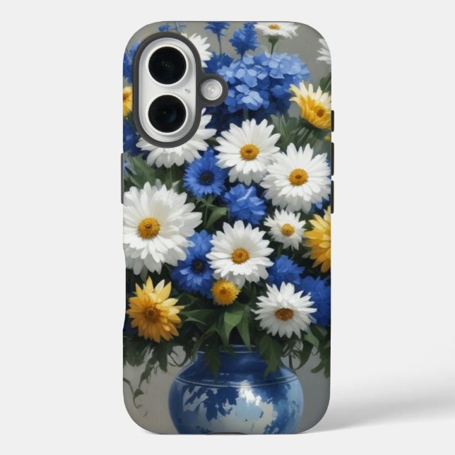 Bunch of Flowers Elegant Watercolor Case-Mate iPhone Case (Back)