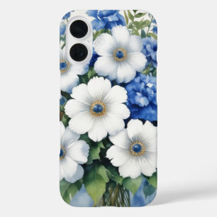 Bunch of Flowers Elegant Watercolor iPhone 16 Case