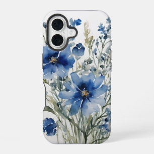 Bunch of Flowers Elegant Watercolor iPhone 16 Case