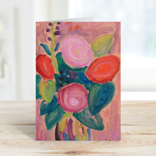 Bunch of Flowers in Vase   von Jawlensky Card