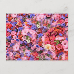 Bunch Of Flowers Postcard