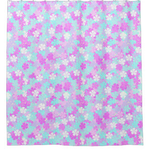 Bunch of flowers shower curtain