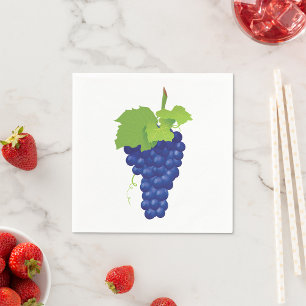 Bunch of Grapes Paper Napkins