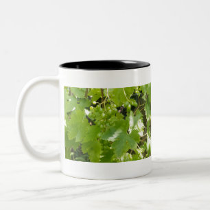 Bunch of grapes Two-Tone coffee mug