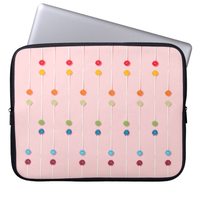 Bunch of lollipops laptop sleeve (Front)