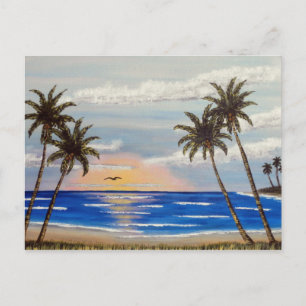 Bunch Of Palms Postcard