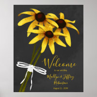 bunch of wildflowers Black Eyed Susan wedding