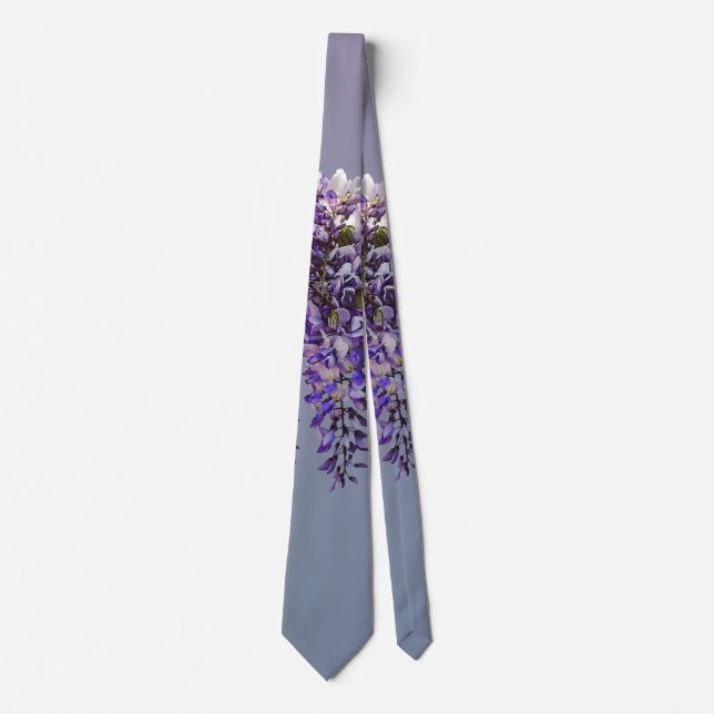 Bunch of Wisteria Tie (Front)