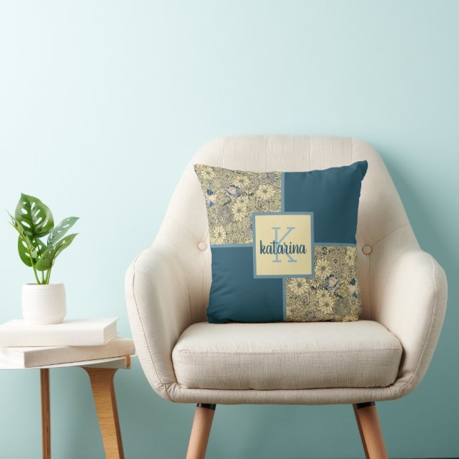 Bunch of Yellow Flowers Cushion (Chair)