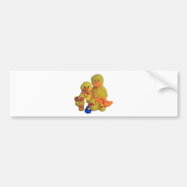 buncha ducks bumper sticker (Front)
