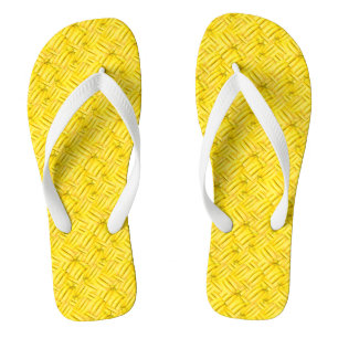 Bunches of banana pattern thongs